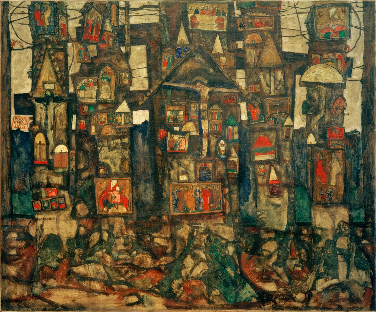 Skog andakt av Egon Schiele