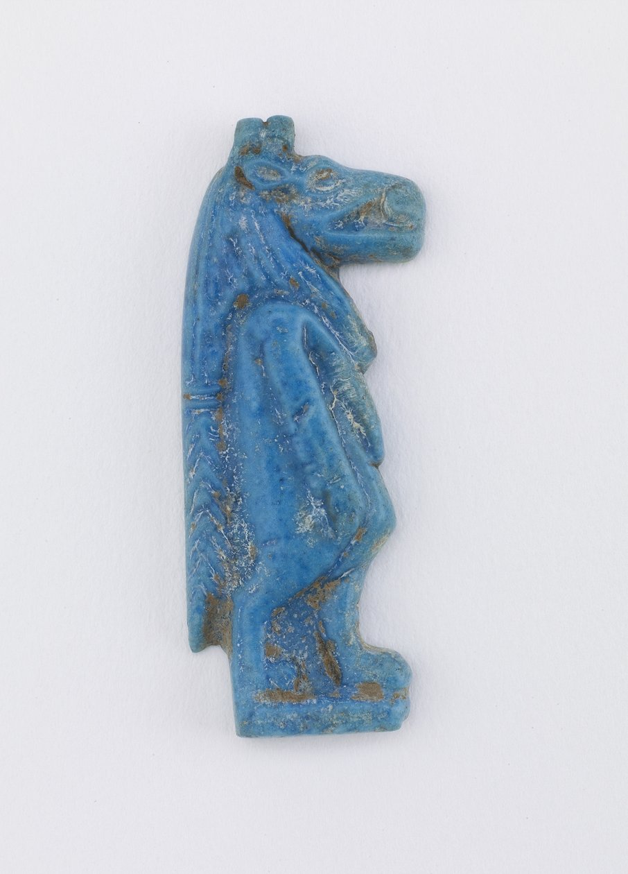 Amulett: figuren til Thoureis, muligens ptolemaisk periode, 305-30 f.Kr. (leire) av Egyptian