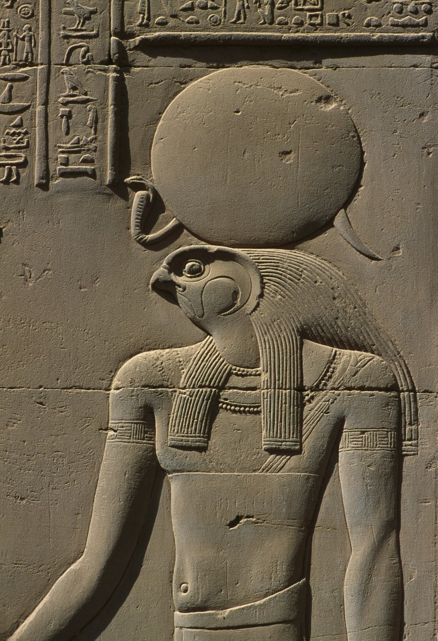 Detalj av et relieff, Re-stein av Egyptian