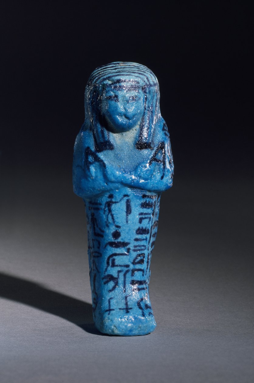 Figur innskrevet for presten til Amun, Amenemope og Shawabti fra grav 148, Theben, New Kingdom, ca. 1193-1080 f.Kr. av Egyptian 20th Dynasty