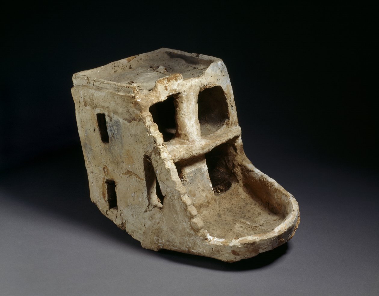 Model Soul House, 9.–12. dynasti (bakt leire) av Egyptian