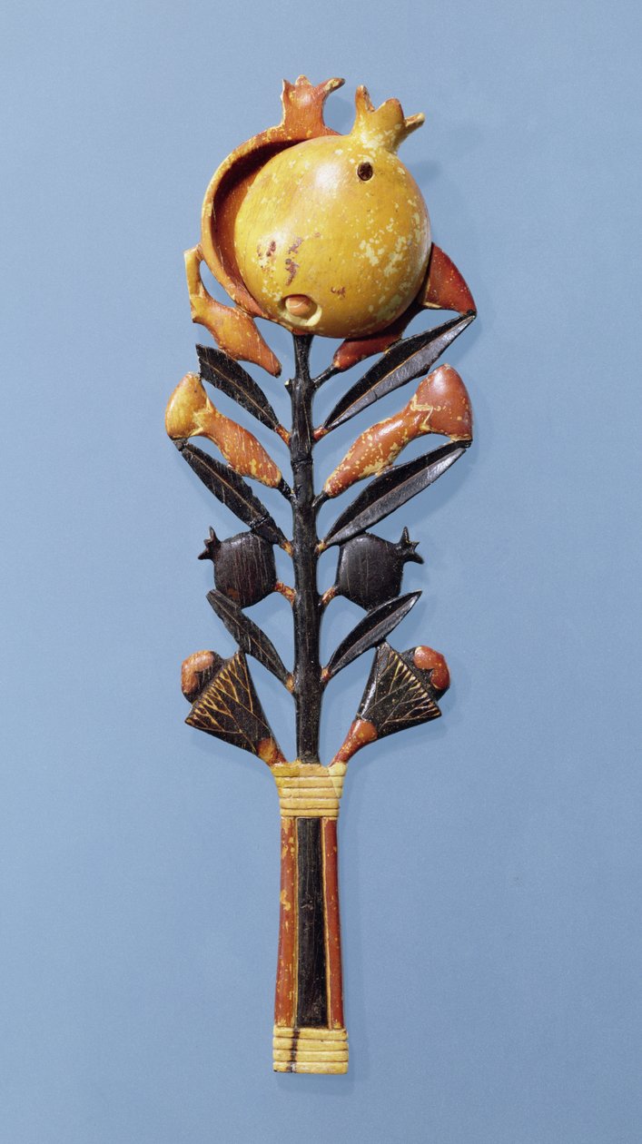 Salveskje (malt elfenben) av Egyptian