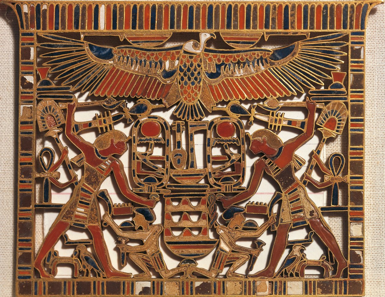 Egypt, Brystskjold i gull og emalje, tolvte dynasti, Midtriket av Egyptian 12th Dynasty