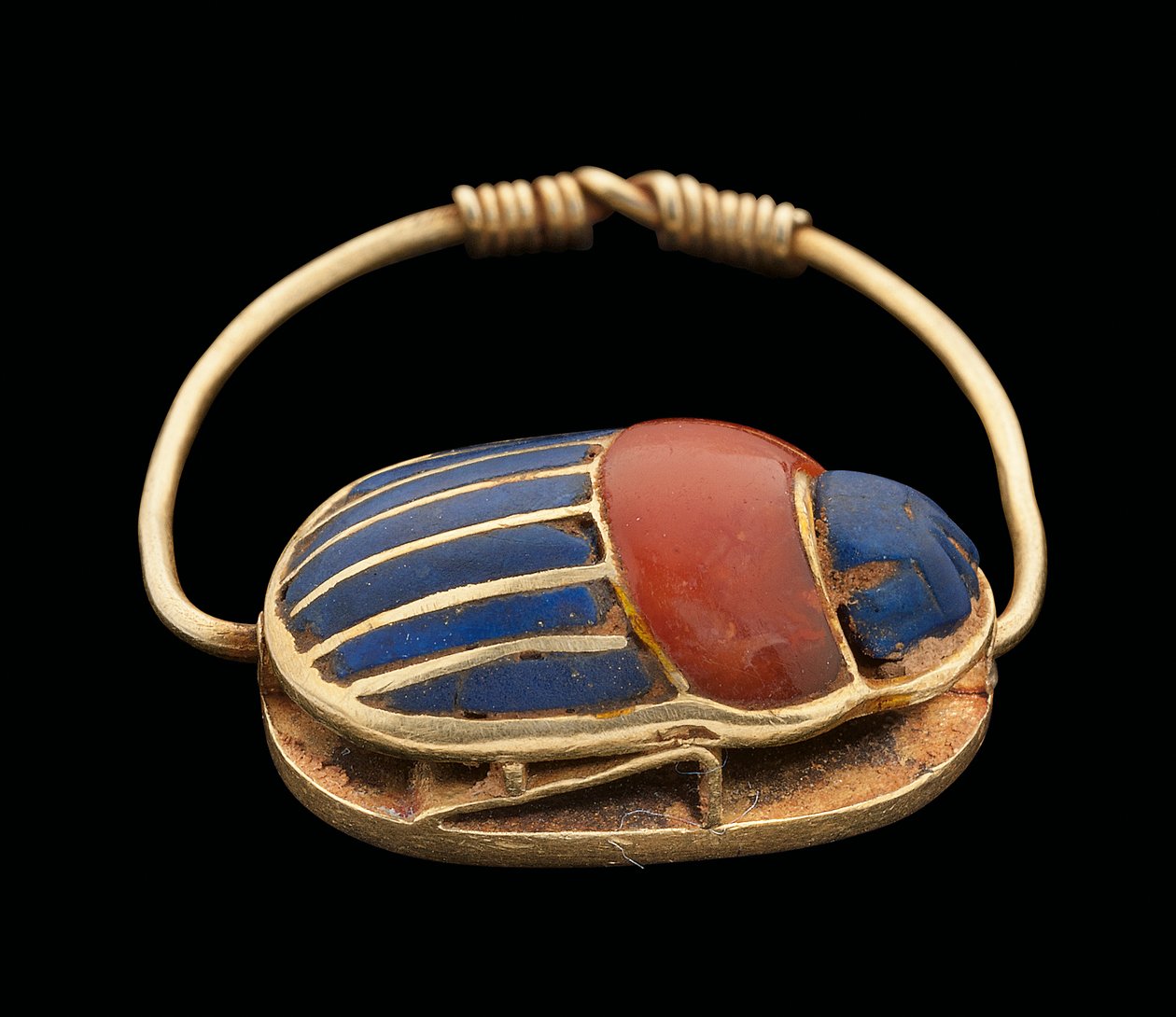 Scarab fingerring, Middle Kingdom av Egyptian 12th Dynasty