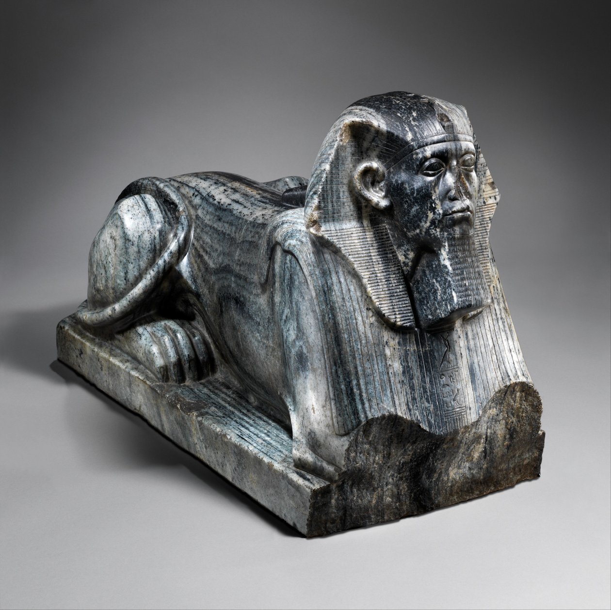 Senwosret III som sfinks, ca. 1850 f.Kr. (gneis) av Egyptian 12th Dynasty