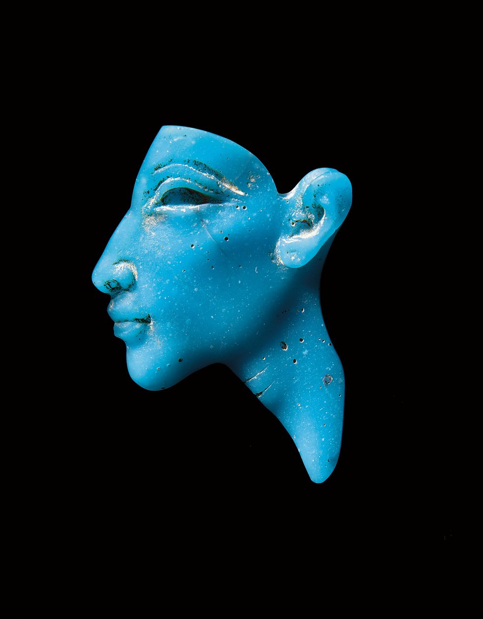 Innlegg av Akhenaten, New Kingdom, Amarna-perioden, cup.1353-1336 B.C. av Egyptian 13th Dynasty