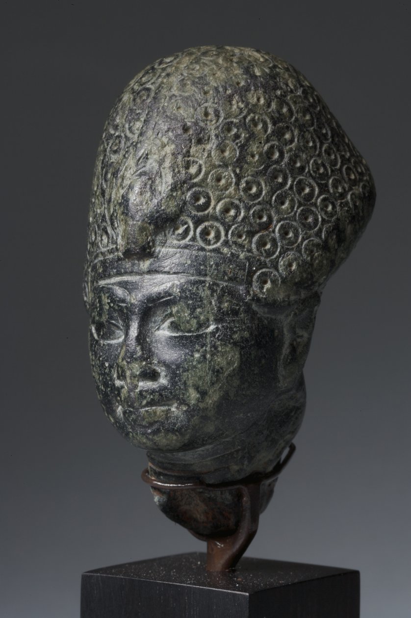 Leder for Amenhotep III, New Kingdom (grønn steatitt) av Egyptian 18th Dynasty