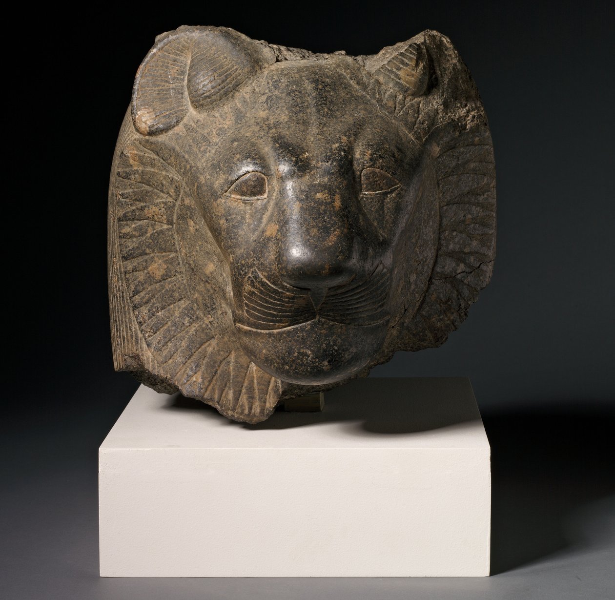 Leder av Sekhmet, Theben, ca. 1391-53 f.Kr av Egyptian 18th Dynasty