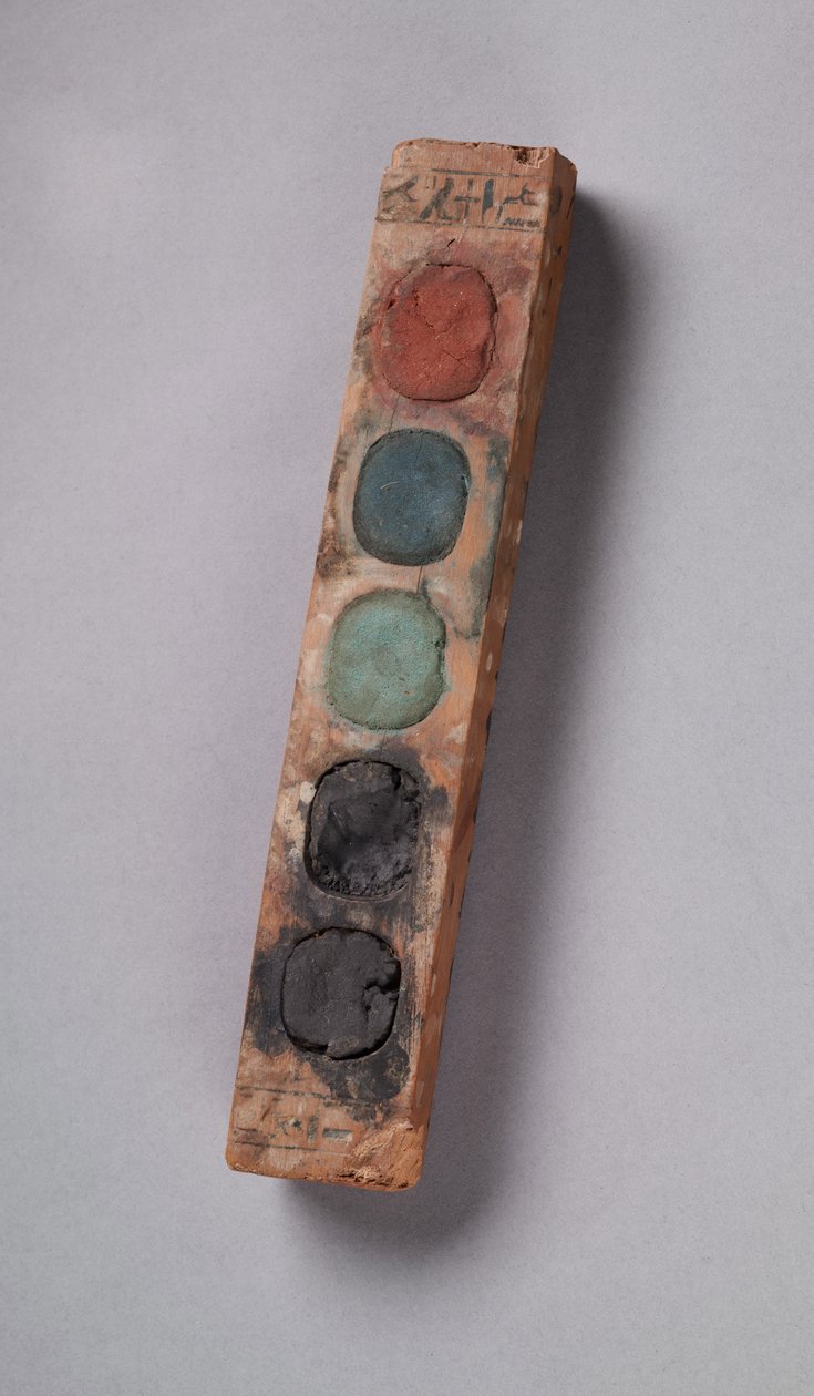 Paint Box of Vizier Amenemope, New Kingdom, ca. 1427-1401 f.Kr. av Egyptian 18th Dynasty