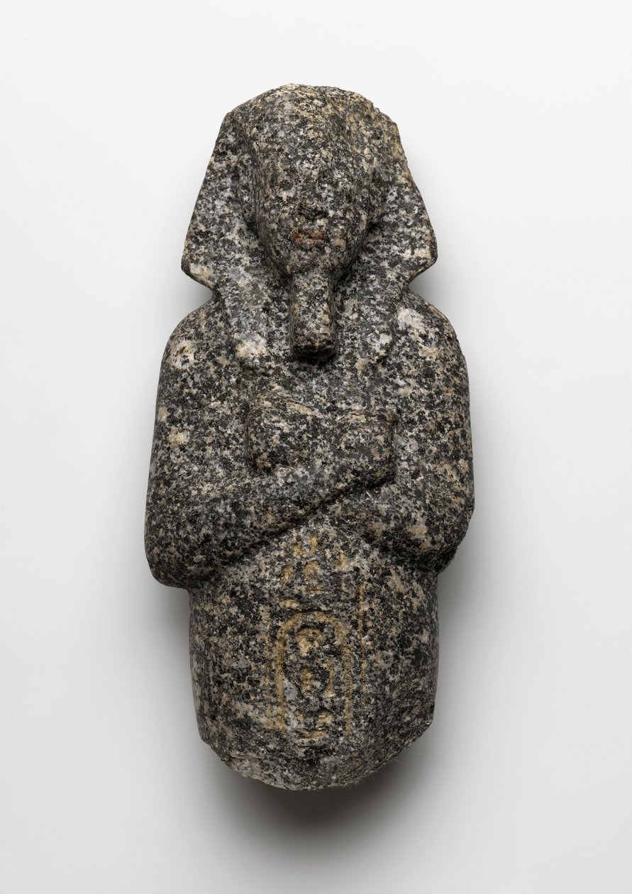 Ushabti av Akhenaten, fra Tell el-Amarna, New Kingdom, ca. 1353-36 f.Kr. (granitt) av Egyptian 18th Dynasty