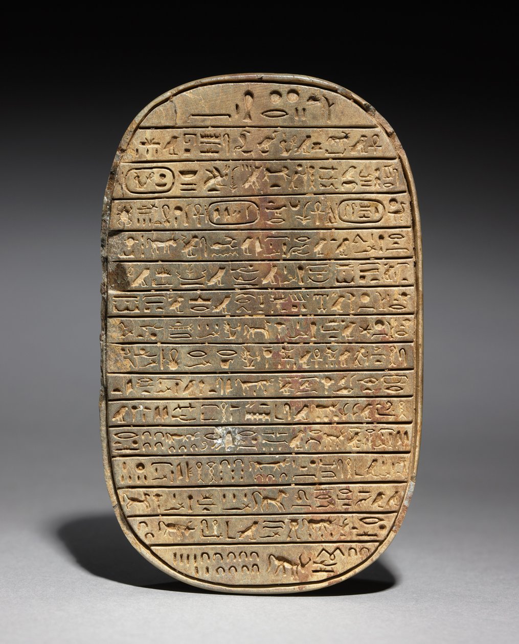 Wild Bull Hunt Scarab of Amenhotep III, ca. 1391-1353 f.Kr. av Egyptian 18th Dynasty