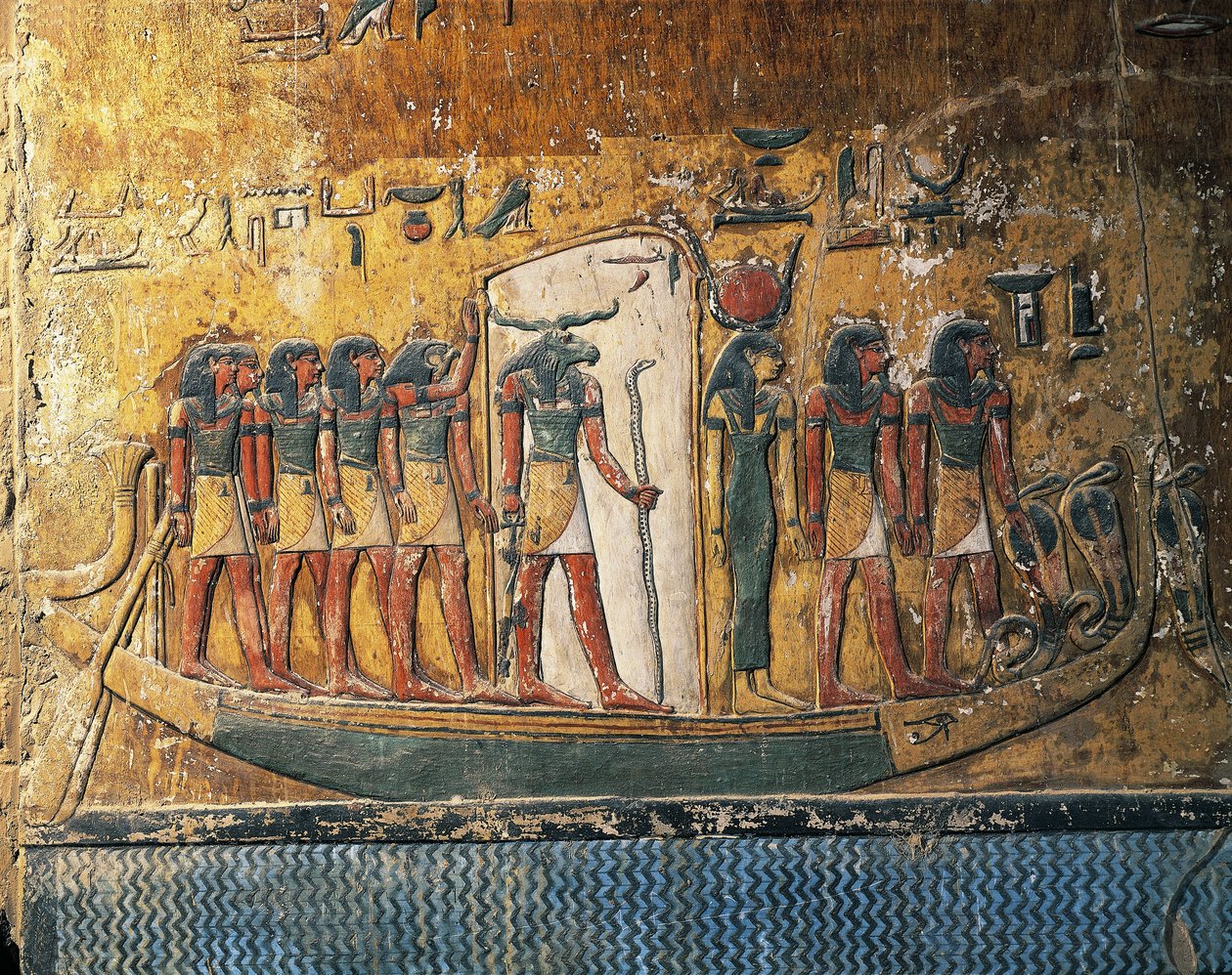 Egypt, Luxor, antikkens Theben, Kongenes dal, Seti I