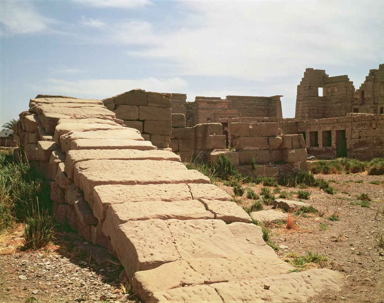 Nilometer, fra Ramses III