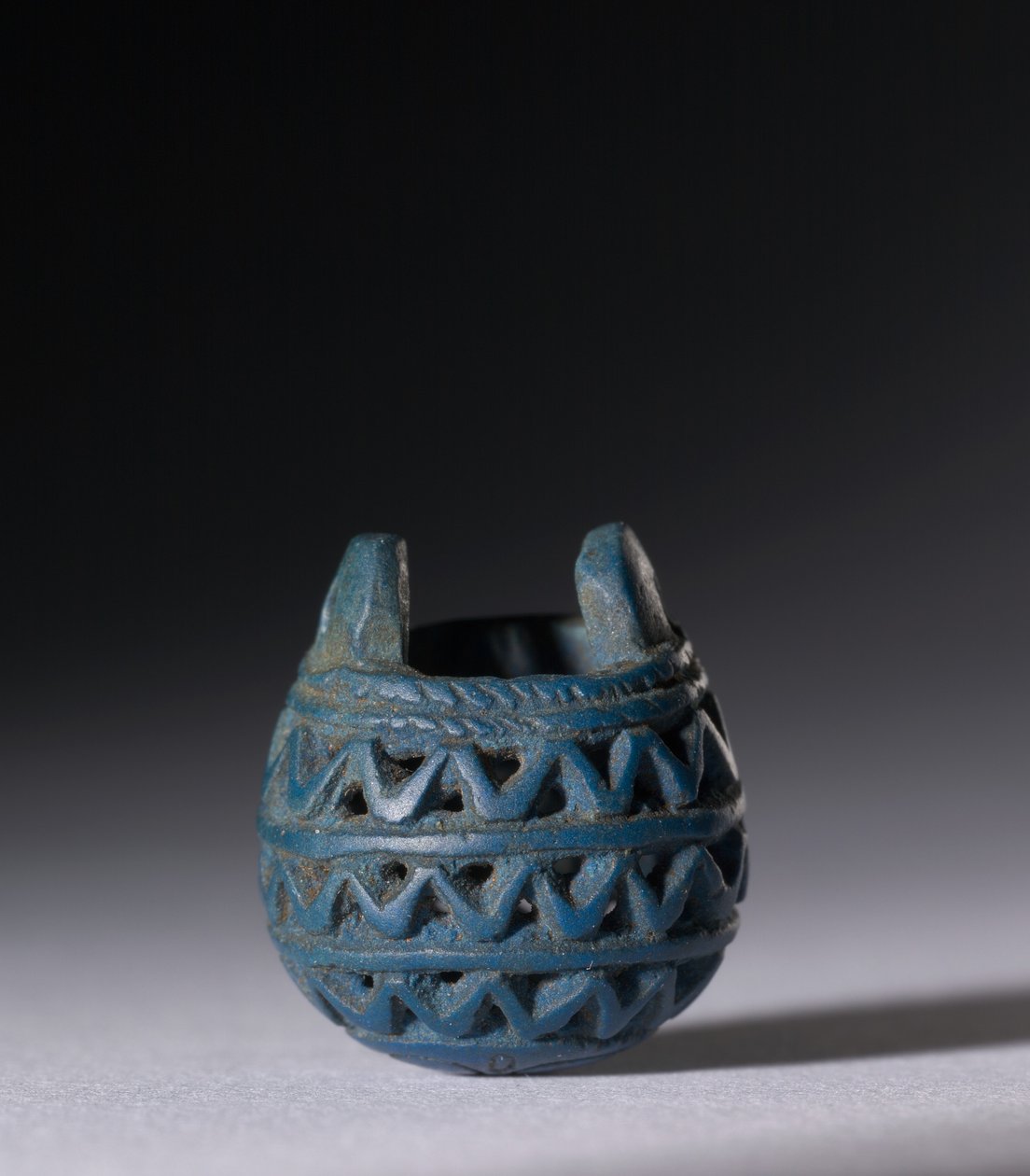 Modellkurv som amulett, ca. 1069-945 f.Kr av Egyptian 21st Dynasty