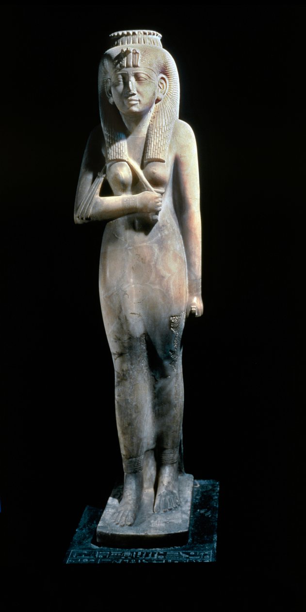Amenirdis I (alabast og basalt) av Egyptian 25th Dynasty