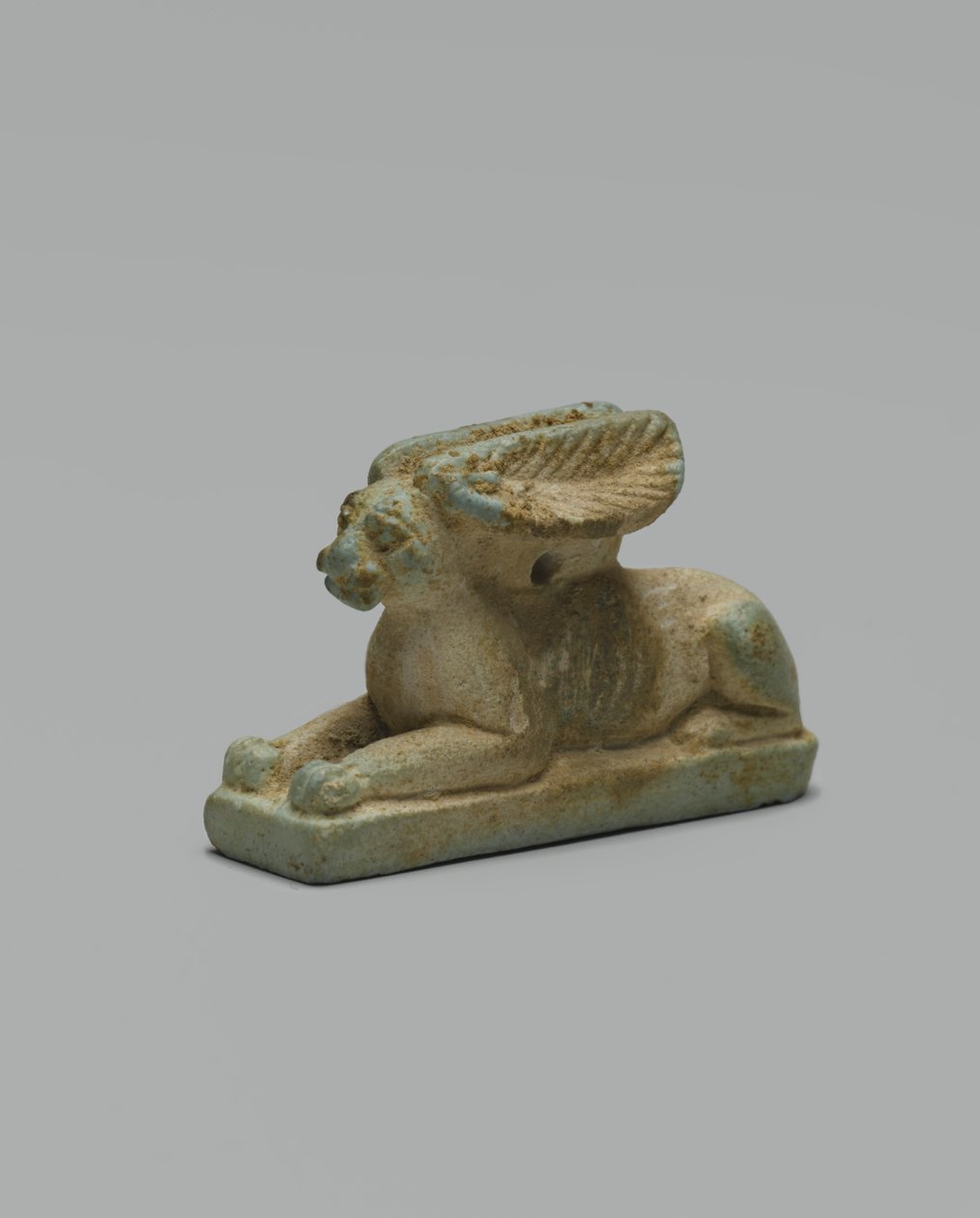 Amulett av en kanin (glasert fajanse) av Egyptian 26th Dynasty