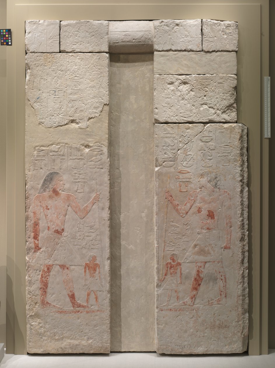 False Door of Nykara, 2408-2341 f.Kr av Egyptian 5th Dynasty