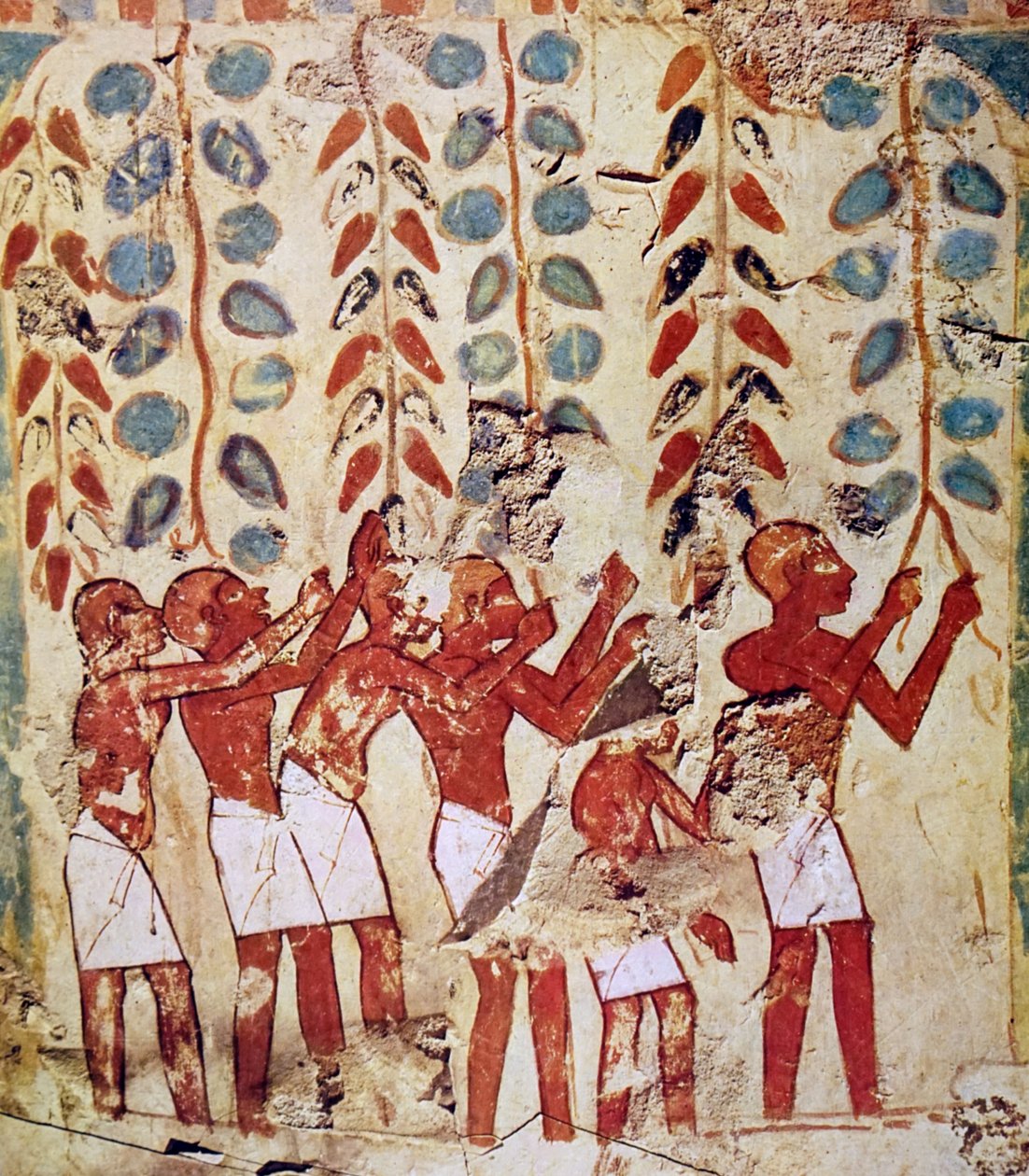 Egyptisk gravveggmaleri av Egyptian Egyptian