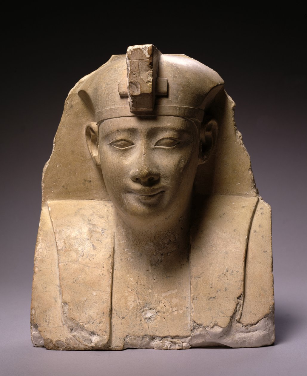 Hode, tidlig ptolemaisk periode (304-250 f.Kr.) (kalkstein) av Egyptian Ptolemaic Period