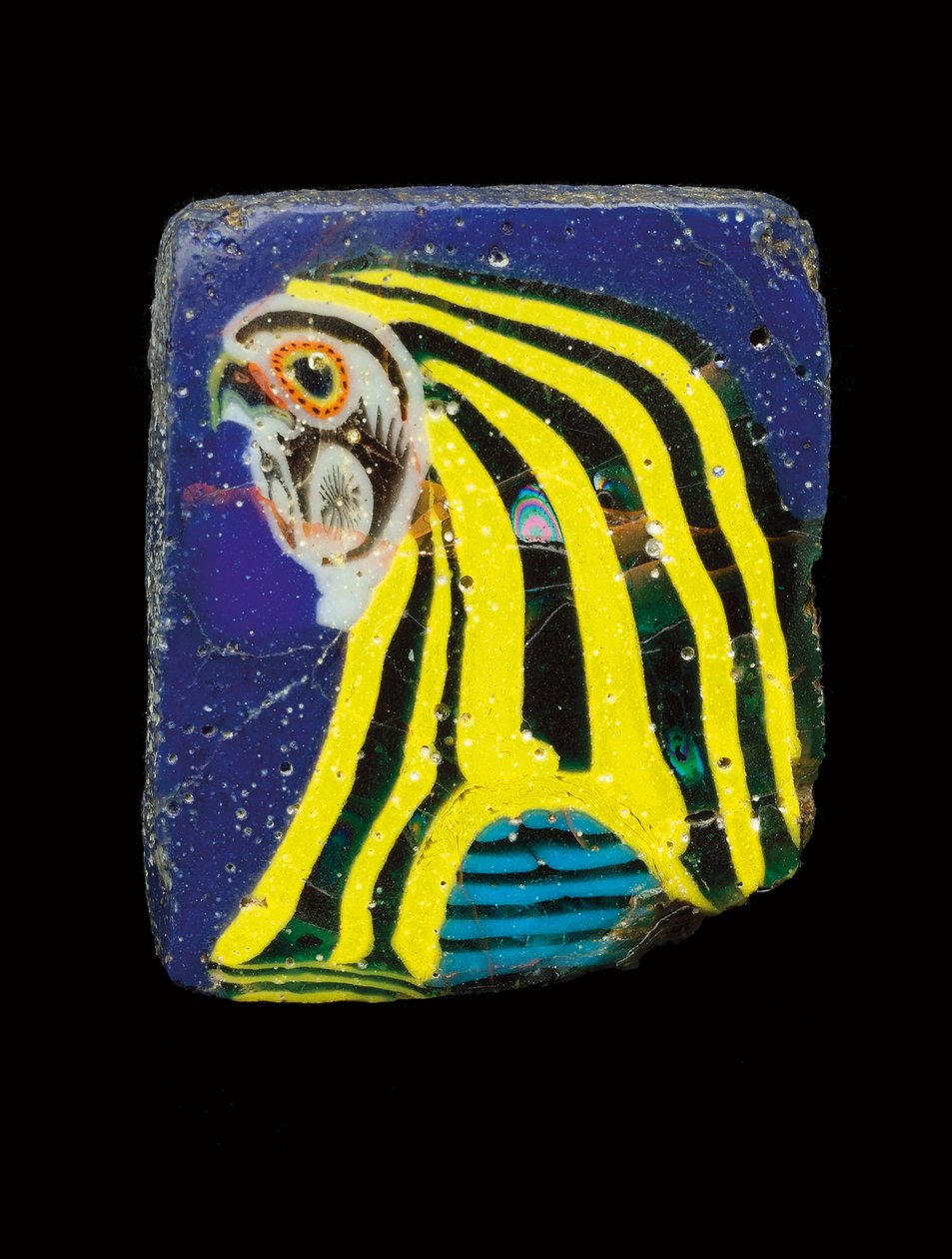 Mosaikkfalkhodeinnlegg, ca. 2. - 1. århundre f.Kr av Egyptian Ptolemaic Period