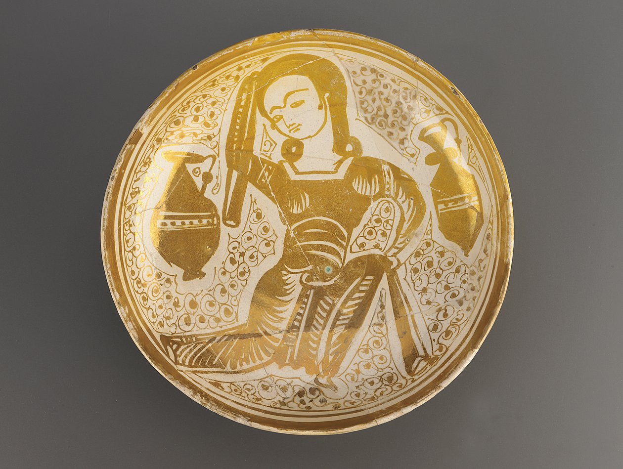 Skål, Fatimid-dynastiet (keramikk) av Egyptian School