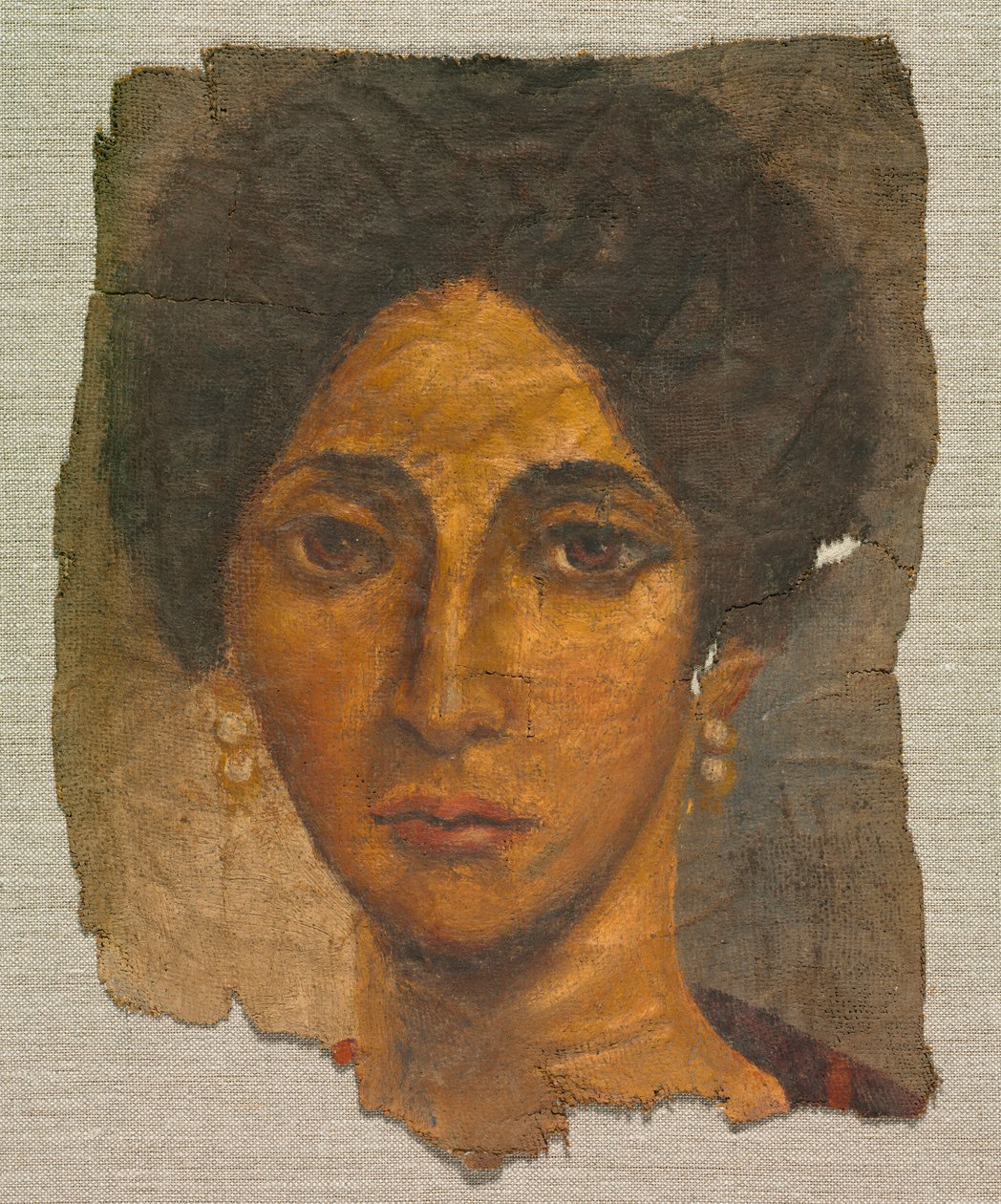 Funerary Portrait of a Woman, ca. 138-192 av Egyptian School
