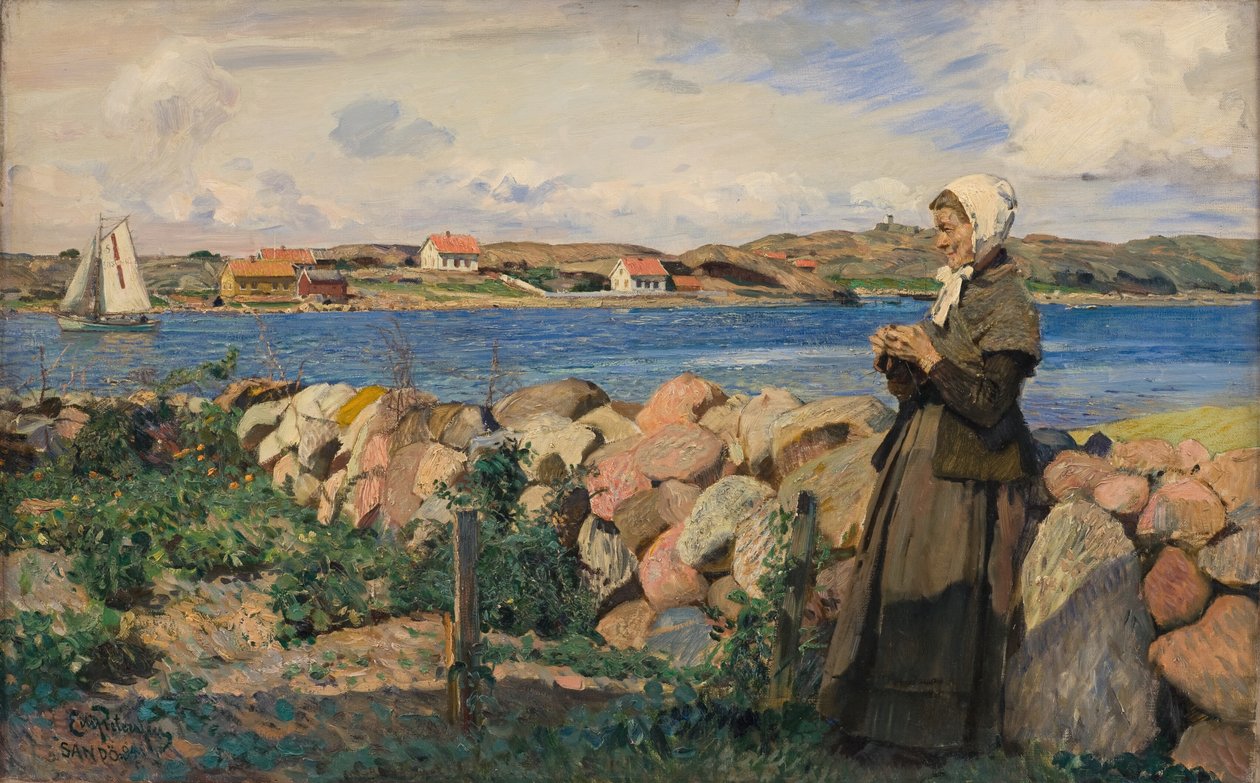 Fra den norske skjærgården av Hjalmer Eilif Emanuel Peterssen