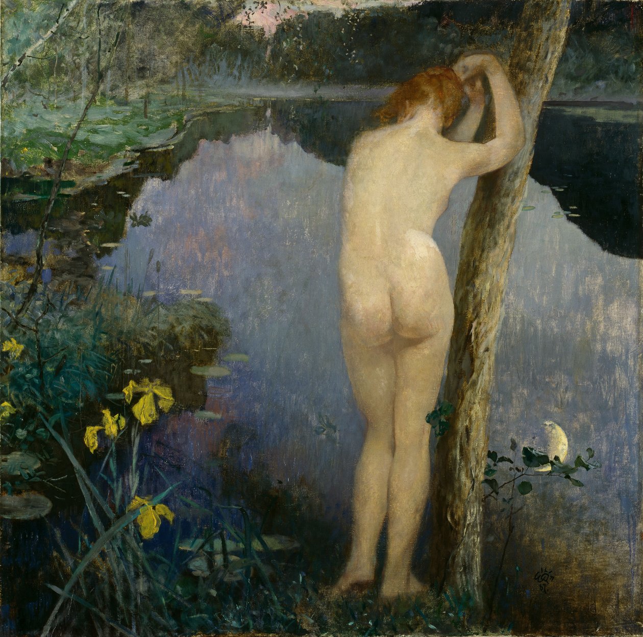 Nocturne av Hjalmer Eilif Emanuel Peterssen