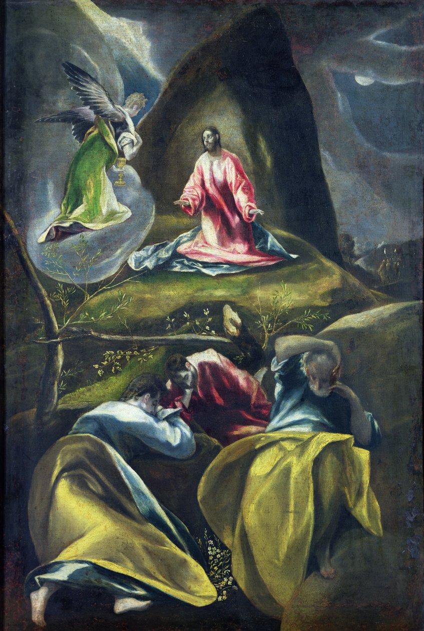Kristus i Oljehagen av El Greco