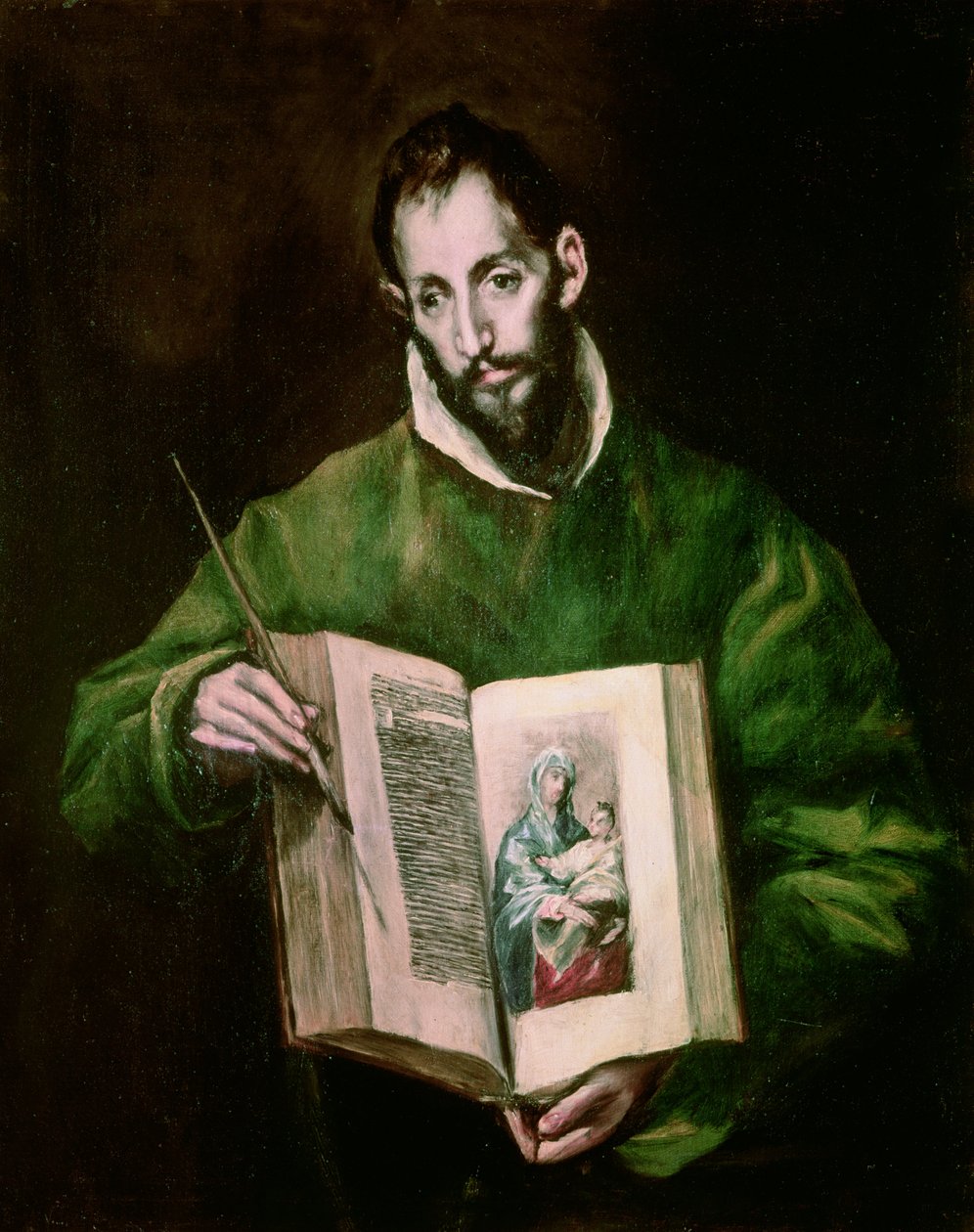 St. Luke av El Greco
