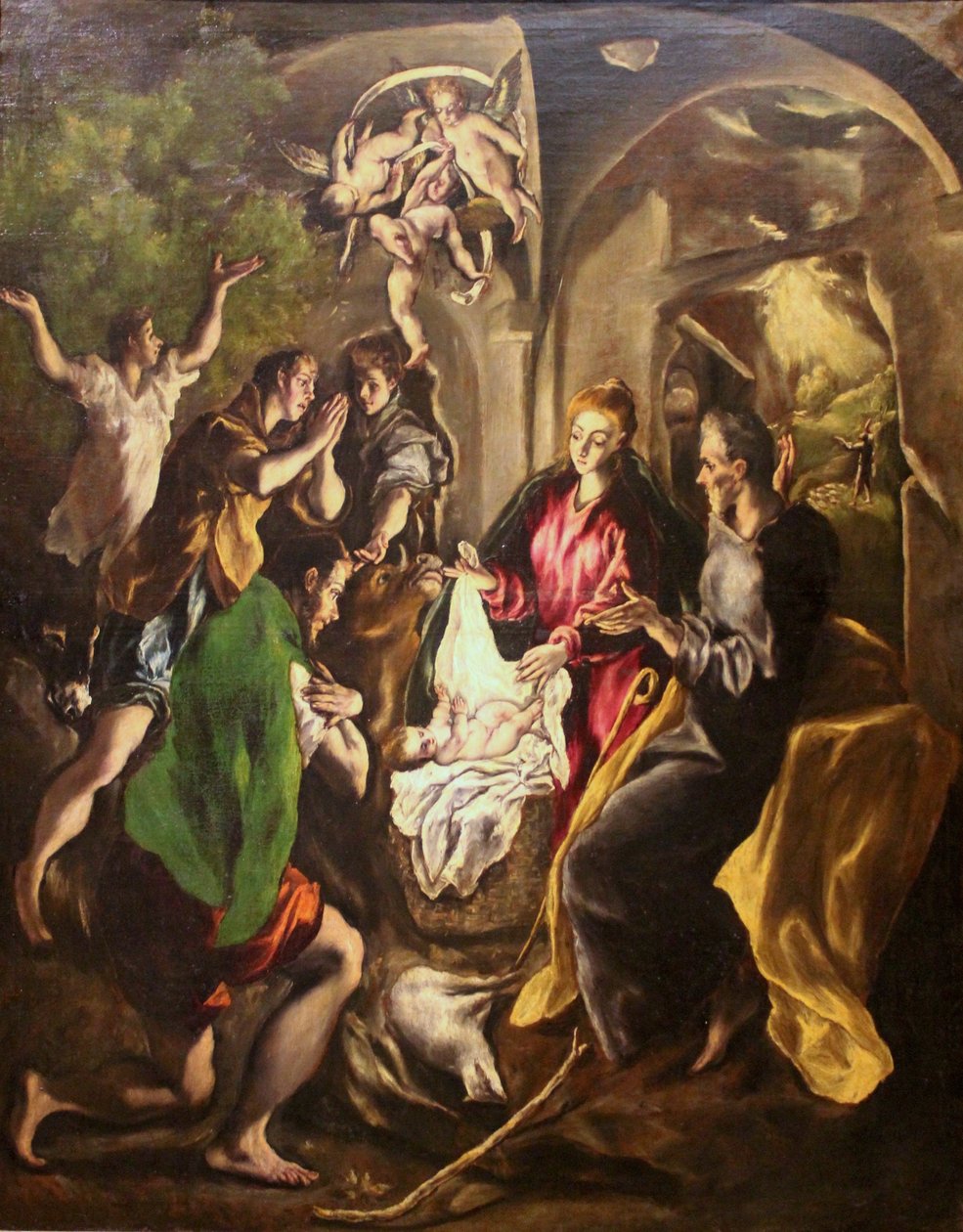 Hyrdenes tilbedelse av El Greco