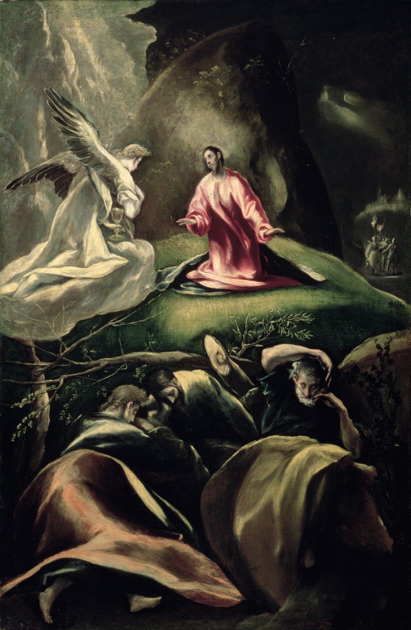 Kvalen i hagen av El Greco