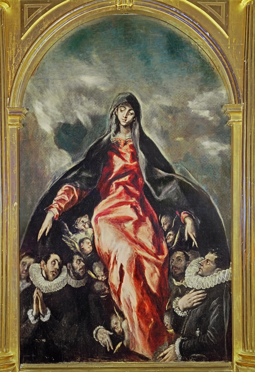 Nestekjærlighetens jomfru, 1603-05 av El Greco