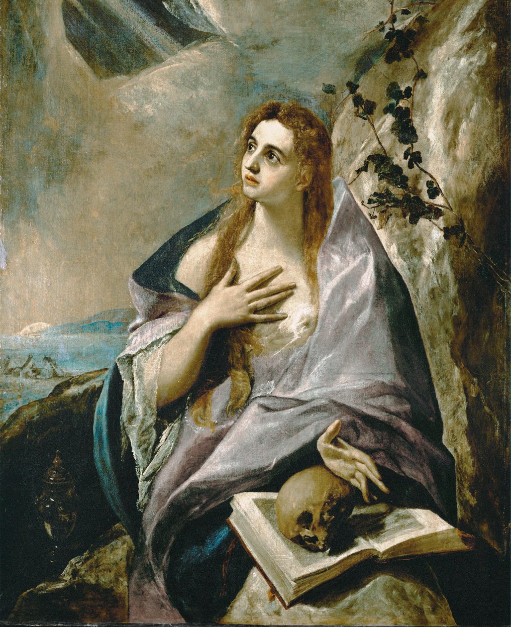 Maria Magdalena (maleri på lerret) av El (1541-1614) Greco
