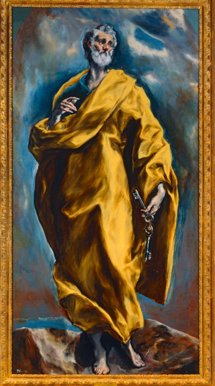 Sankt Peter (maleri) av El (1541-1614) Greco