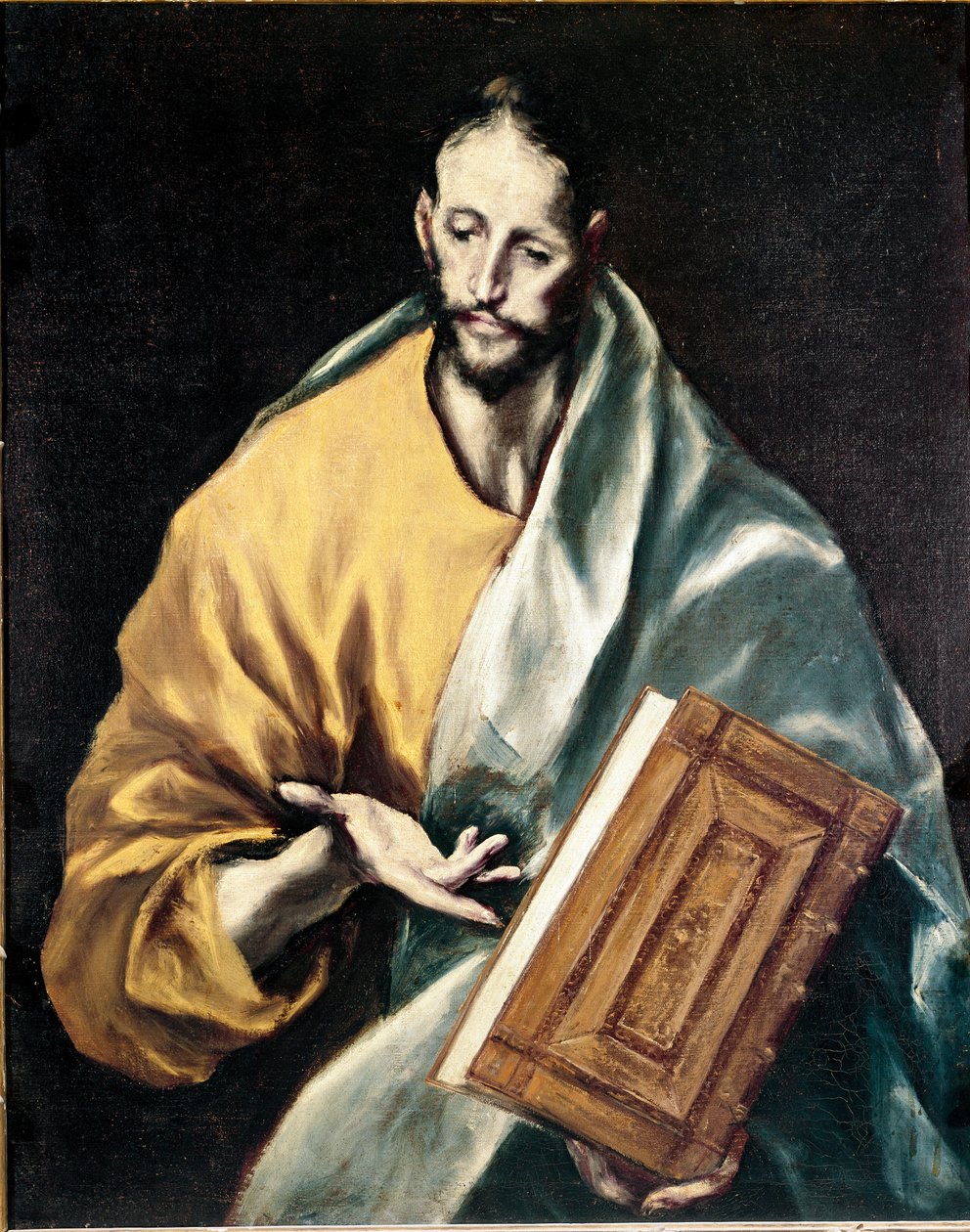 Apostolat til katedralen i Toledo: Apoteren Saint James the Minor. Maleri av Domenikos Theotokopoulos dit El Greco (1540-1614) av El Greco