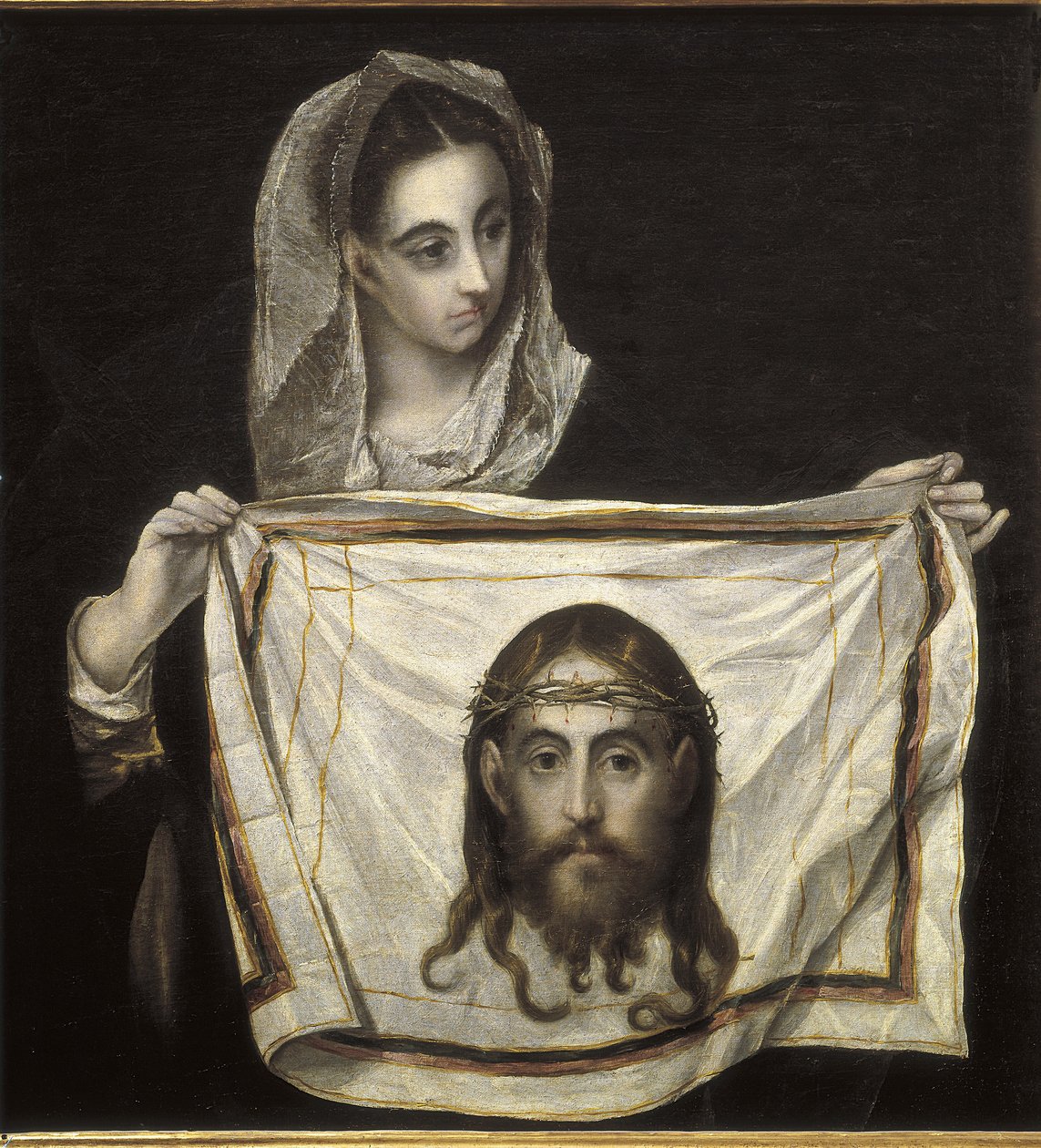 Saint Veronica og sløret av El Greco