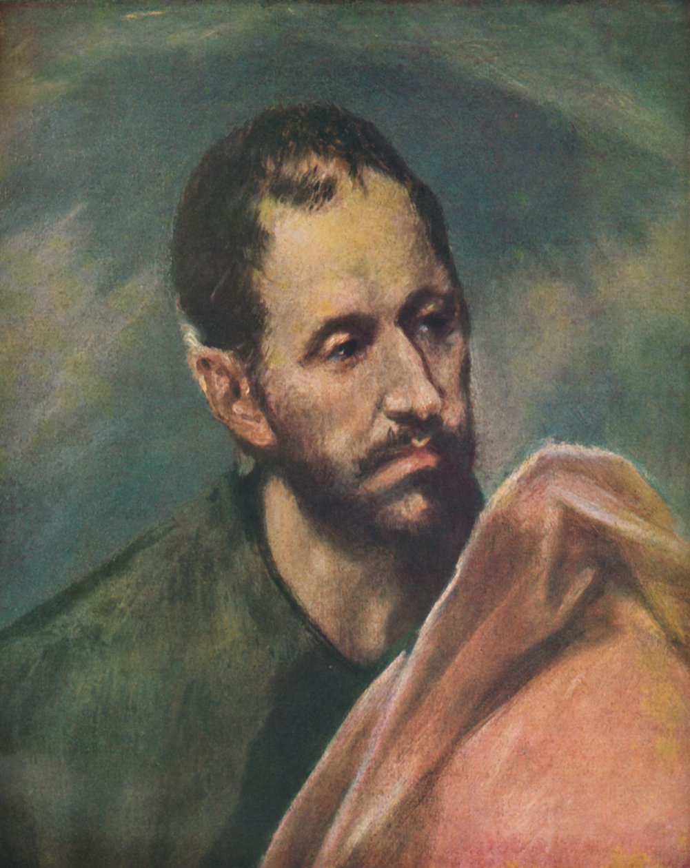 Als Apostel Jacobus Minor, Saint James the Younger, c1600, 1938 av El Greco