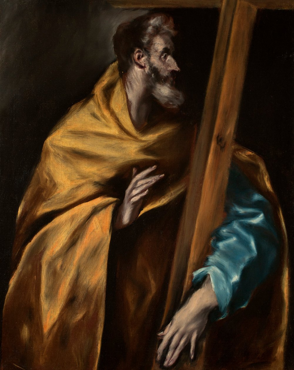 Spansk: San Felipe Apóstol Apostelen Sankt Filip av El Greco