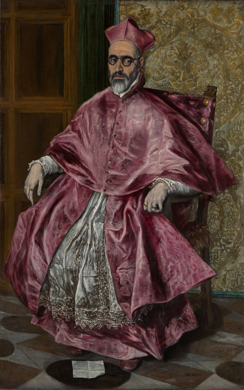 Kardinal Fernando Nino de Guevara 1541-1609, ca. 1600. av El Greco