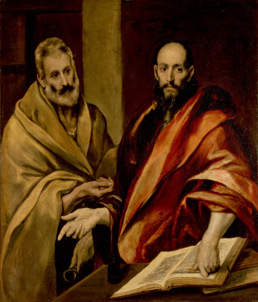 Apostlene Peter og Paulus av El Greco