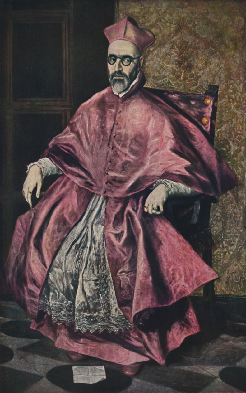 Don Fernando Nino De Guevara, Portrett av kardinal Nino de Guevara, 1598, 1938 av El Greco