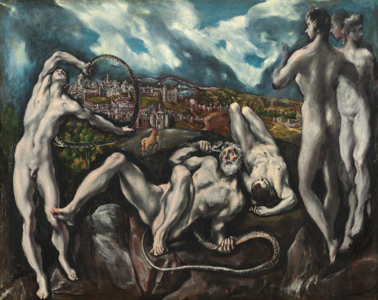 Laocoön, ca. 16101614. av El Greco