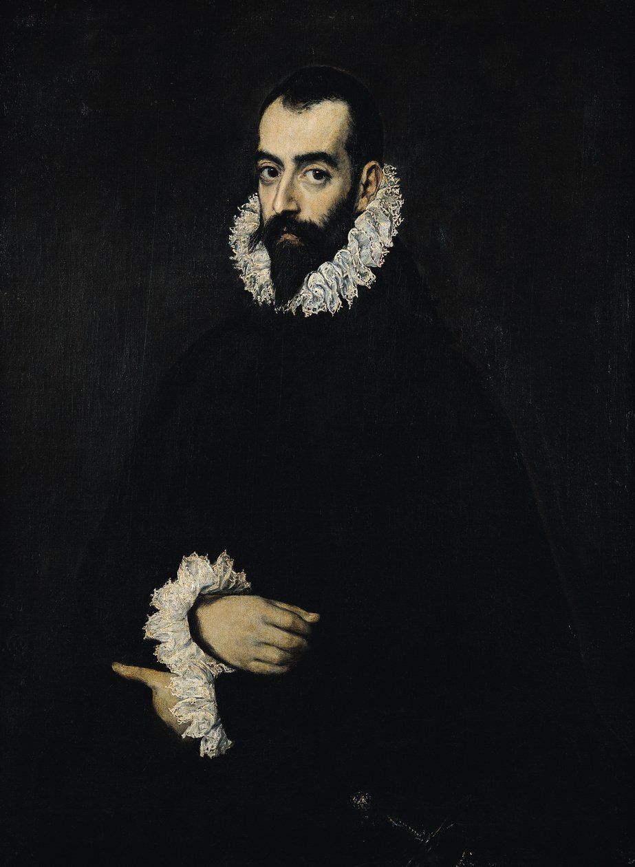 Portrett av Juan Alfonso de Pimentel y Herrera, 8. grev av Benavente (d.1621) av El Greco