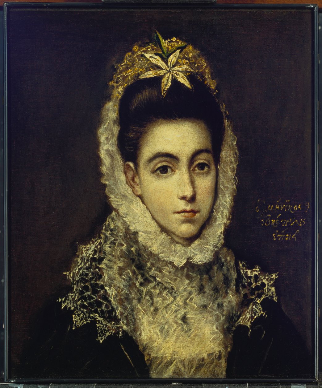 Portrett av en ung dame av El Greco