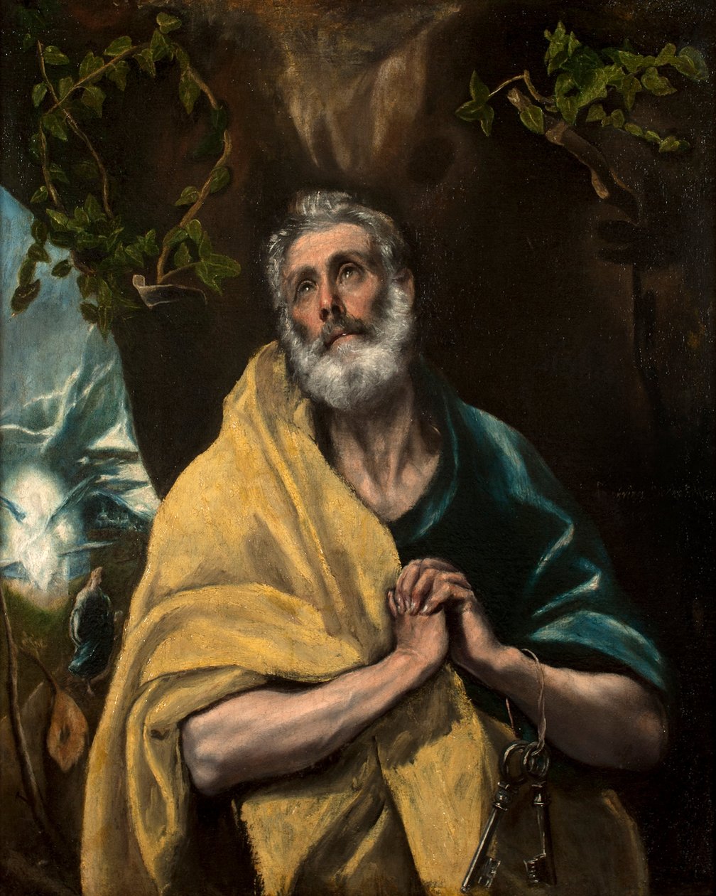 Tårene til Sankt Peter eller Sankt Peter i tårer av El Greco