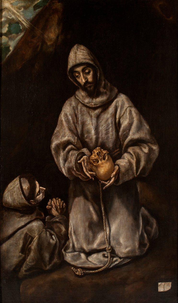 Sankt Frans og bror Rufus av El Greco