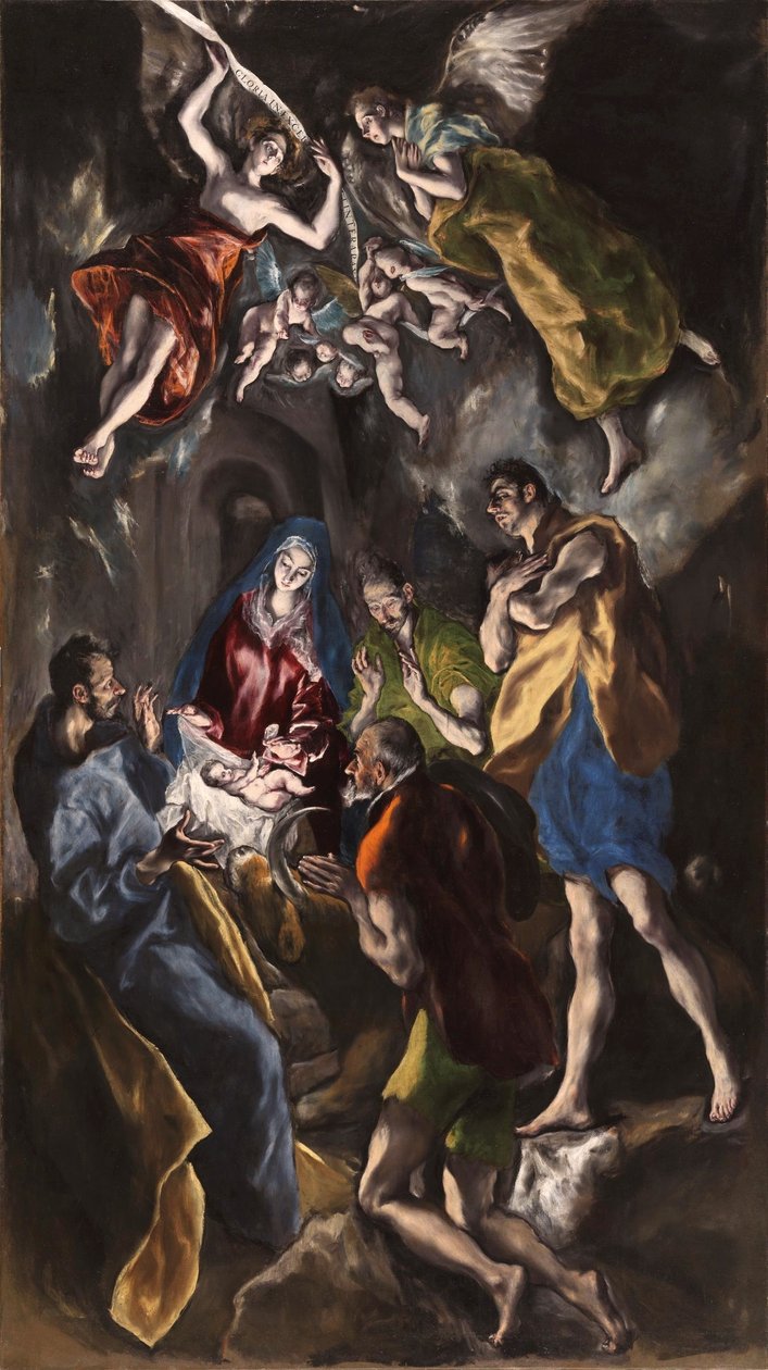 Hyrdenes tilbedelse av El Greco