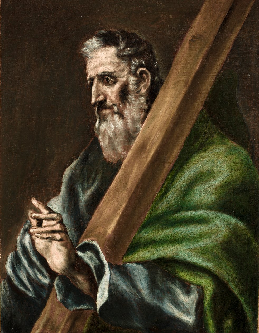 Apostelen St. Andreas, ca.1600 av El Greco