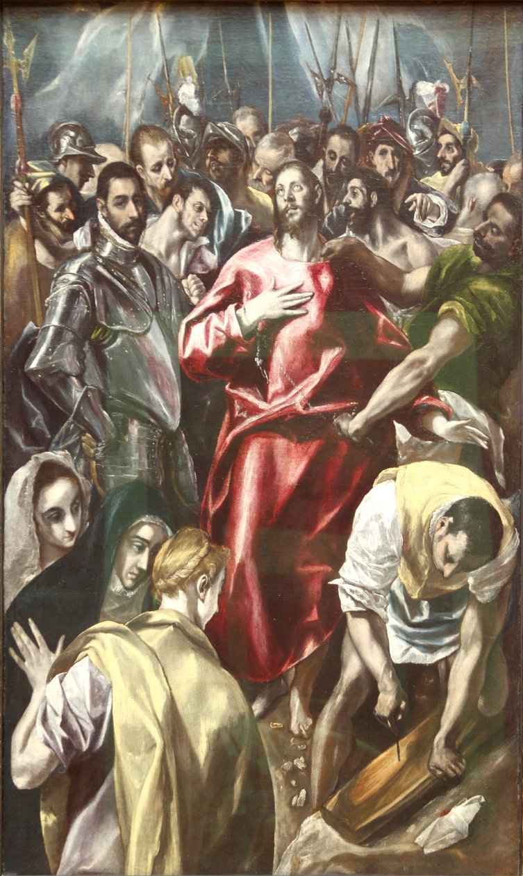 Kristi avkledning av El Greco